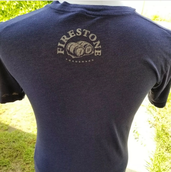 Firestone Walker Brewing DBA T-Shirt sz Medium Double Barrel Ale Beer Tee - Picture 4 of 9